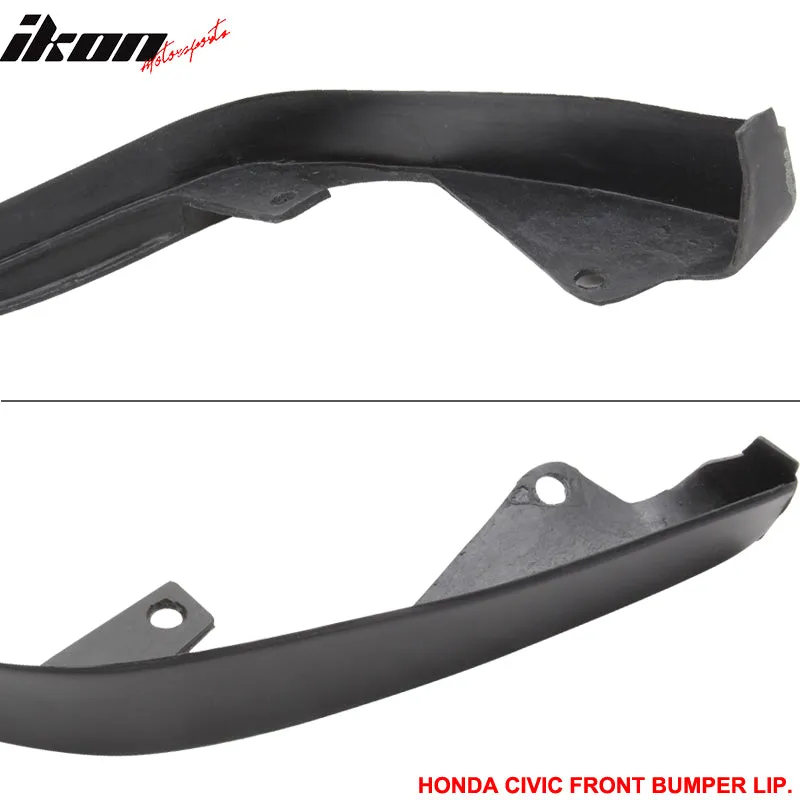 1992-1995 Honda Civic EG SIR OE Style Front Bumper Lip PU