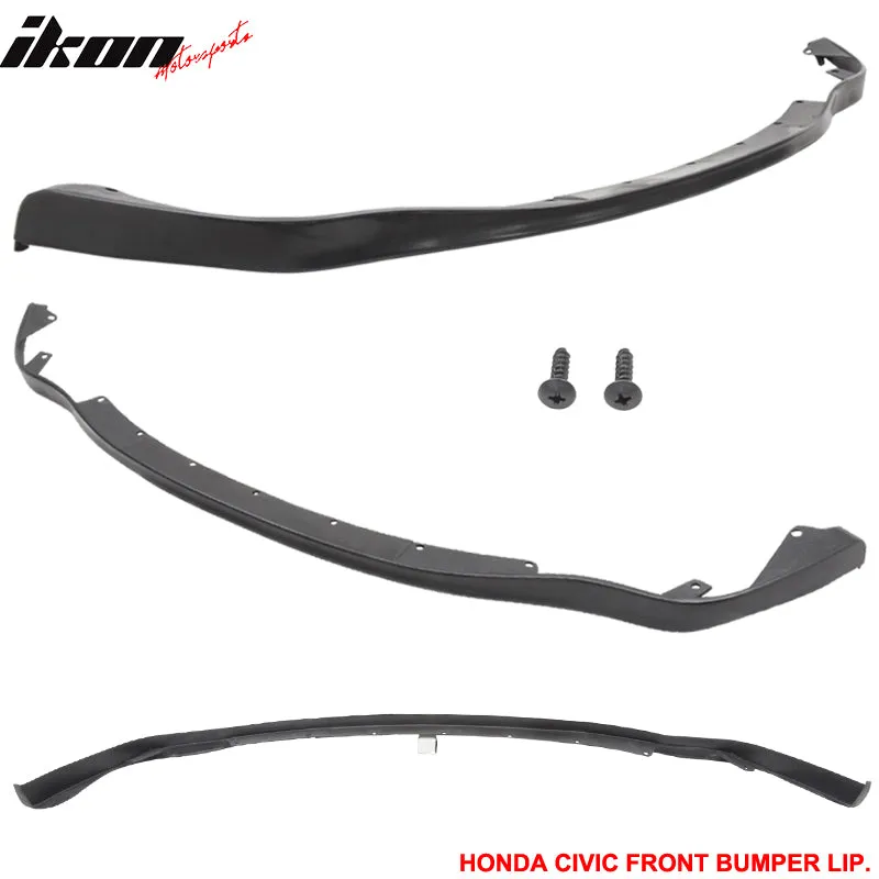 1992-1995 Honda Civic EG SIR OE Style Front Bumper Lip PU