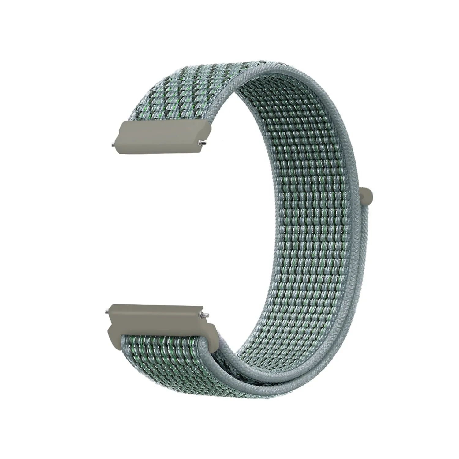 20mm SmartWatch Sport Loop Nylon Bands Spruce Aura