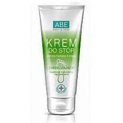 ABE Foot cream softener green tea with mint 100ml, best foot cream