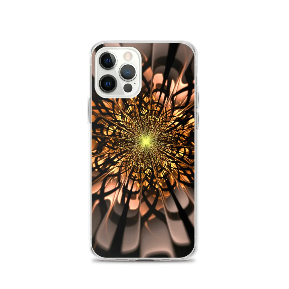 Abstract Flower 02 iPhone Case