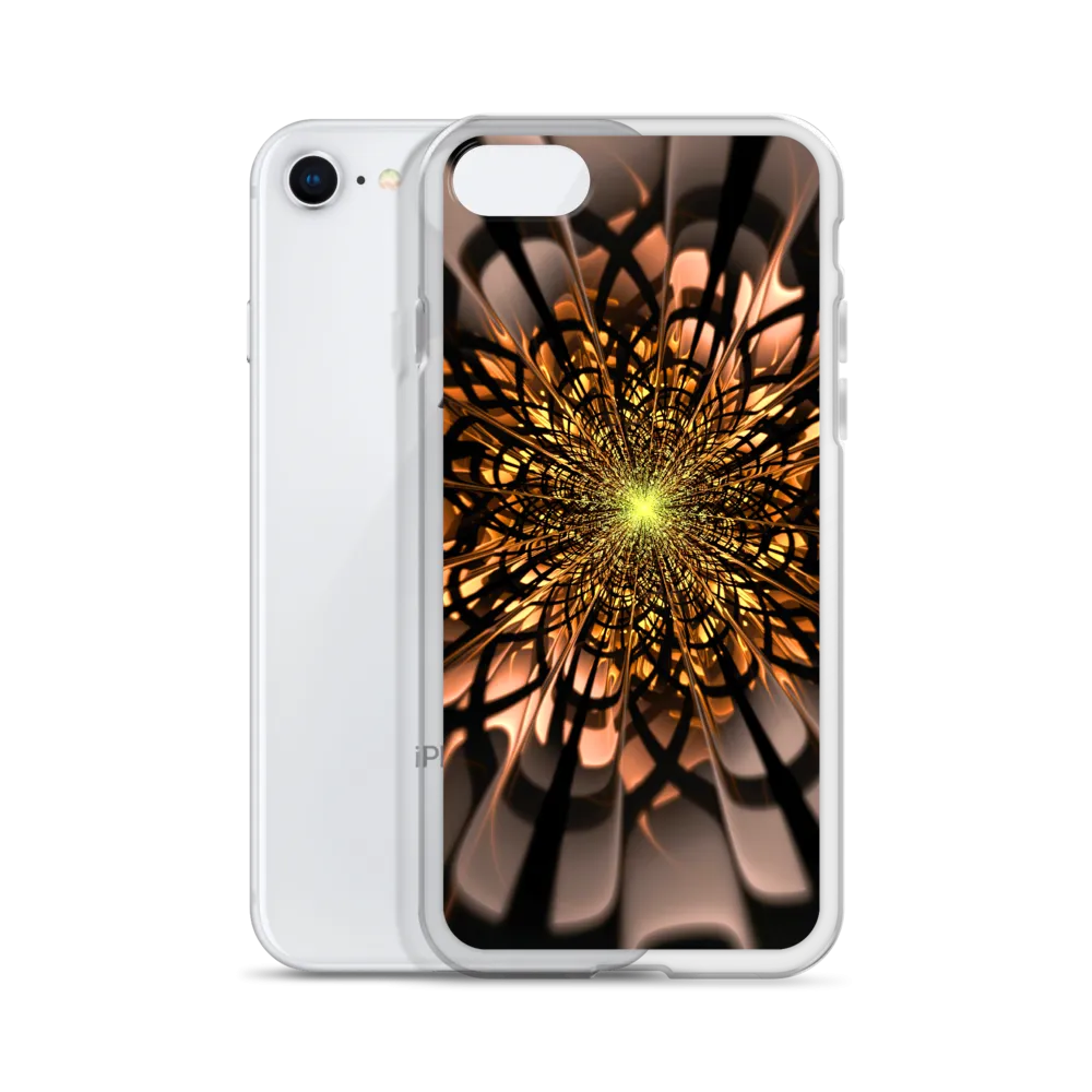 Abstract Flower 02 iPhone Case