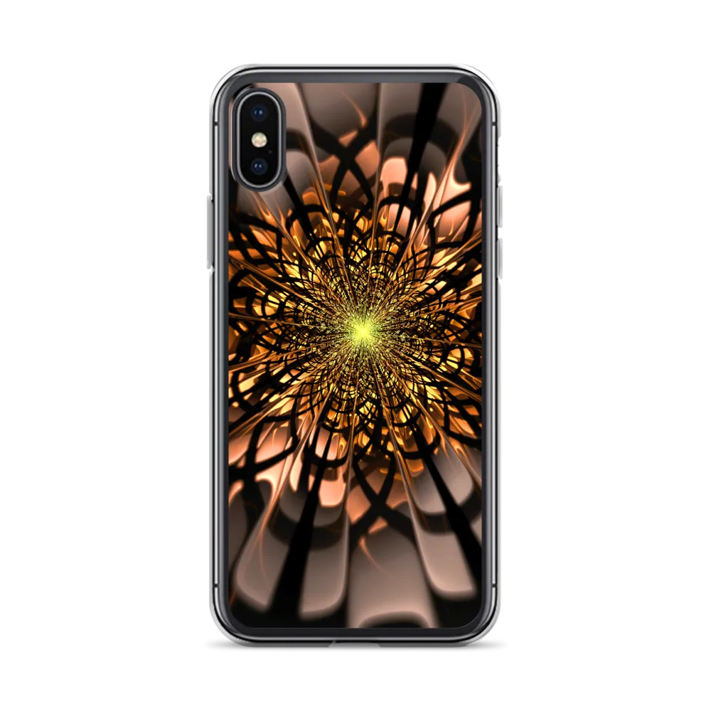 Abstract Flower 02 iPhone Case