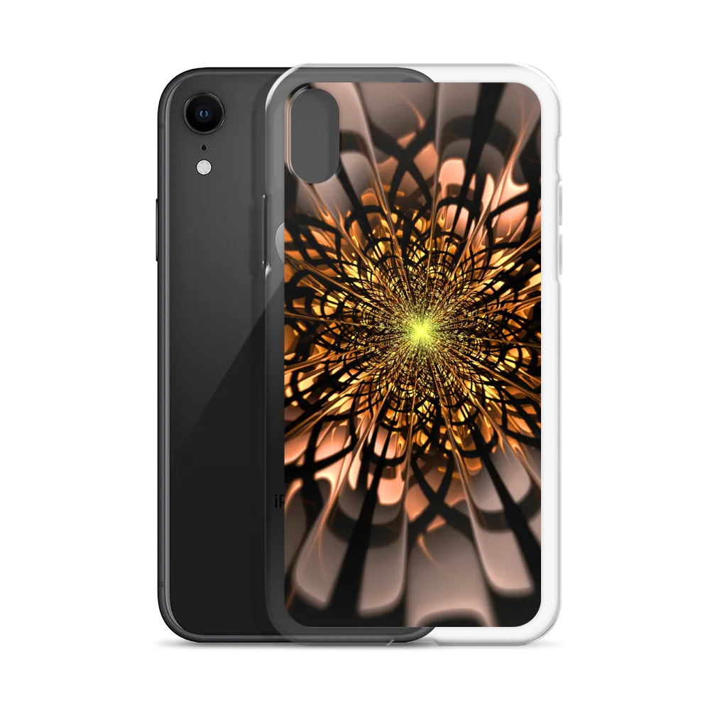 Abstract Flower 02 iPhone Case