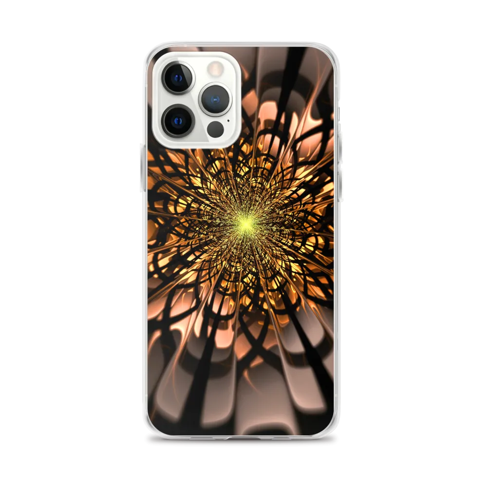 Abstract Flower 02 iPhone Case