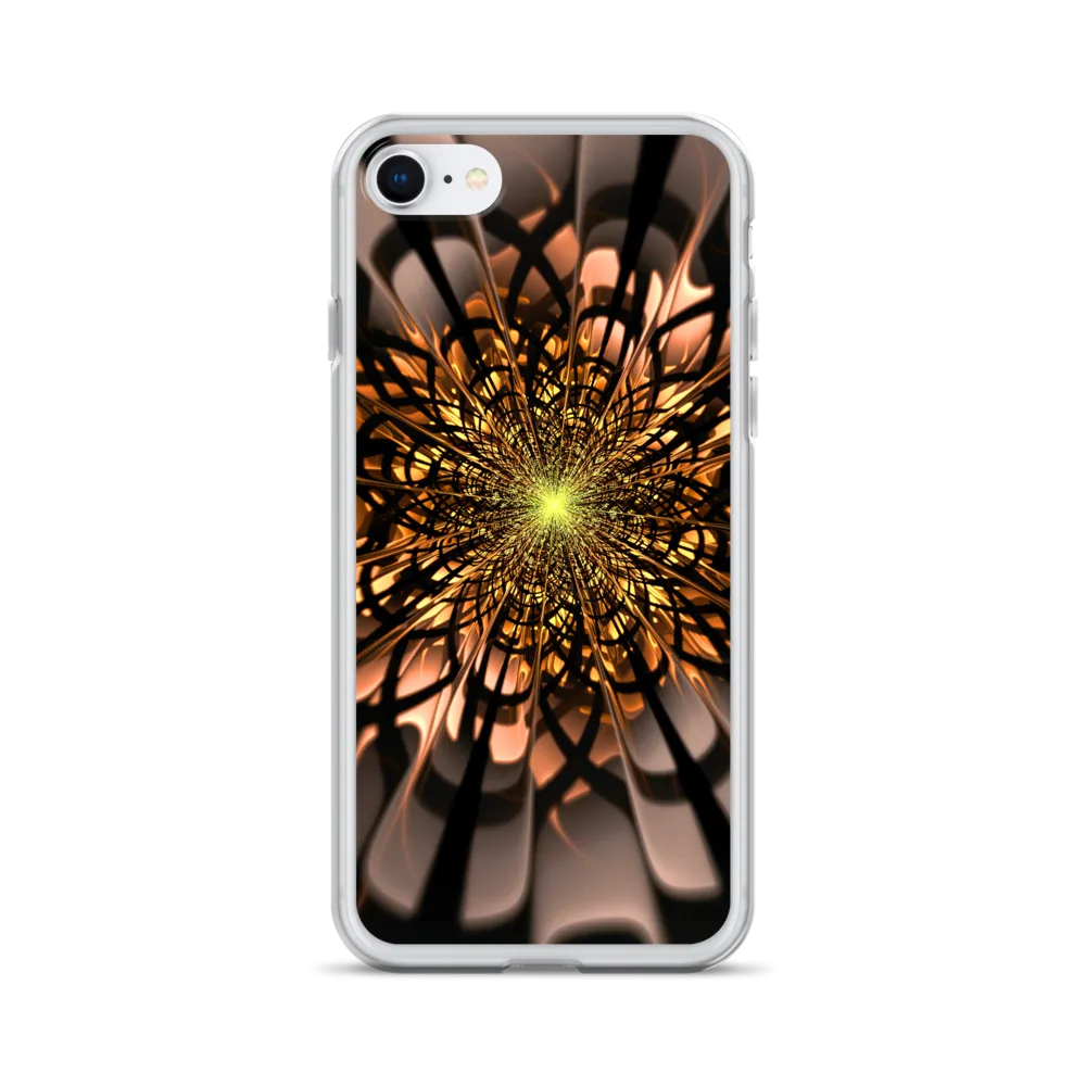 Abstract Flower 02 iPhone Case