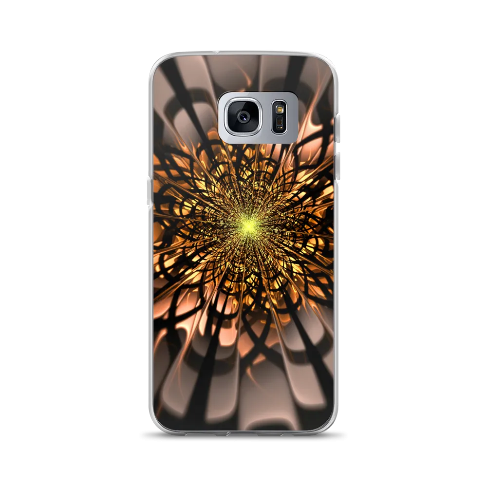 Abstract Flower 02 Samsung Case