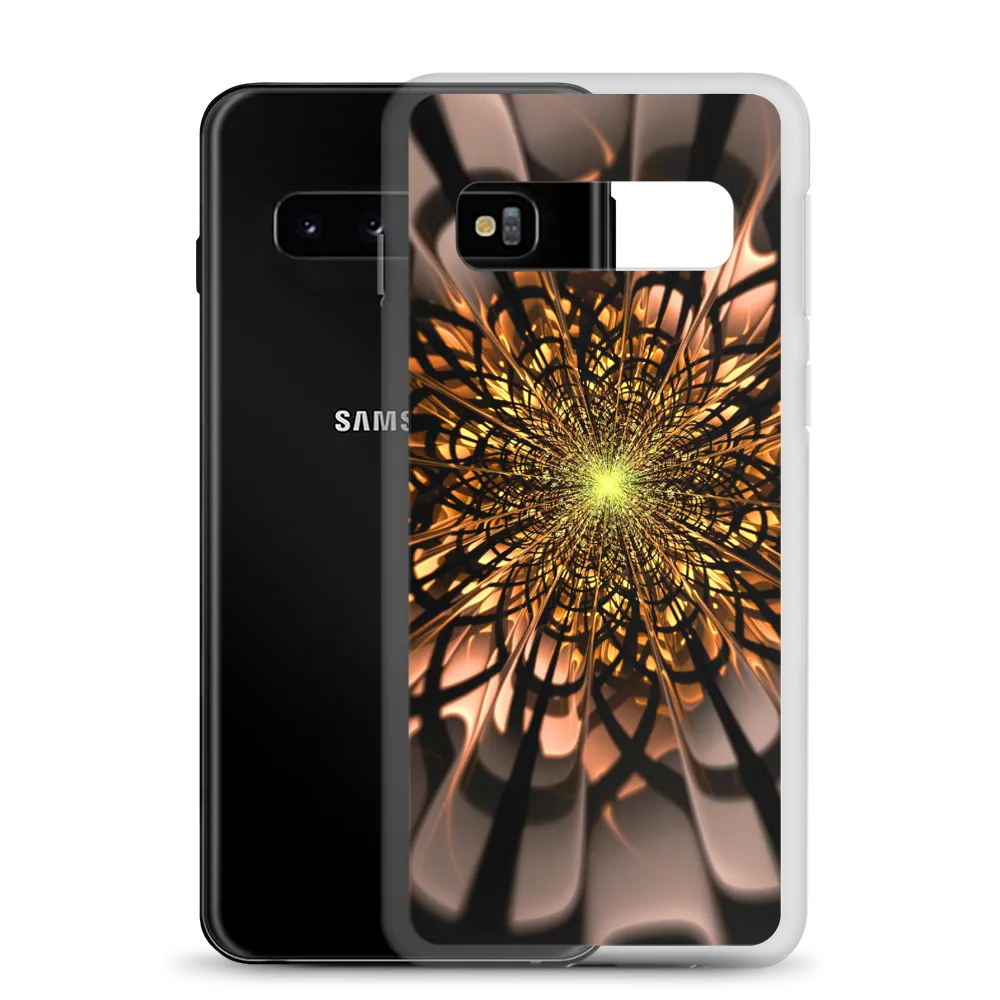 Abstract Flower 02 Samsung Case