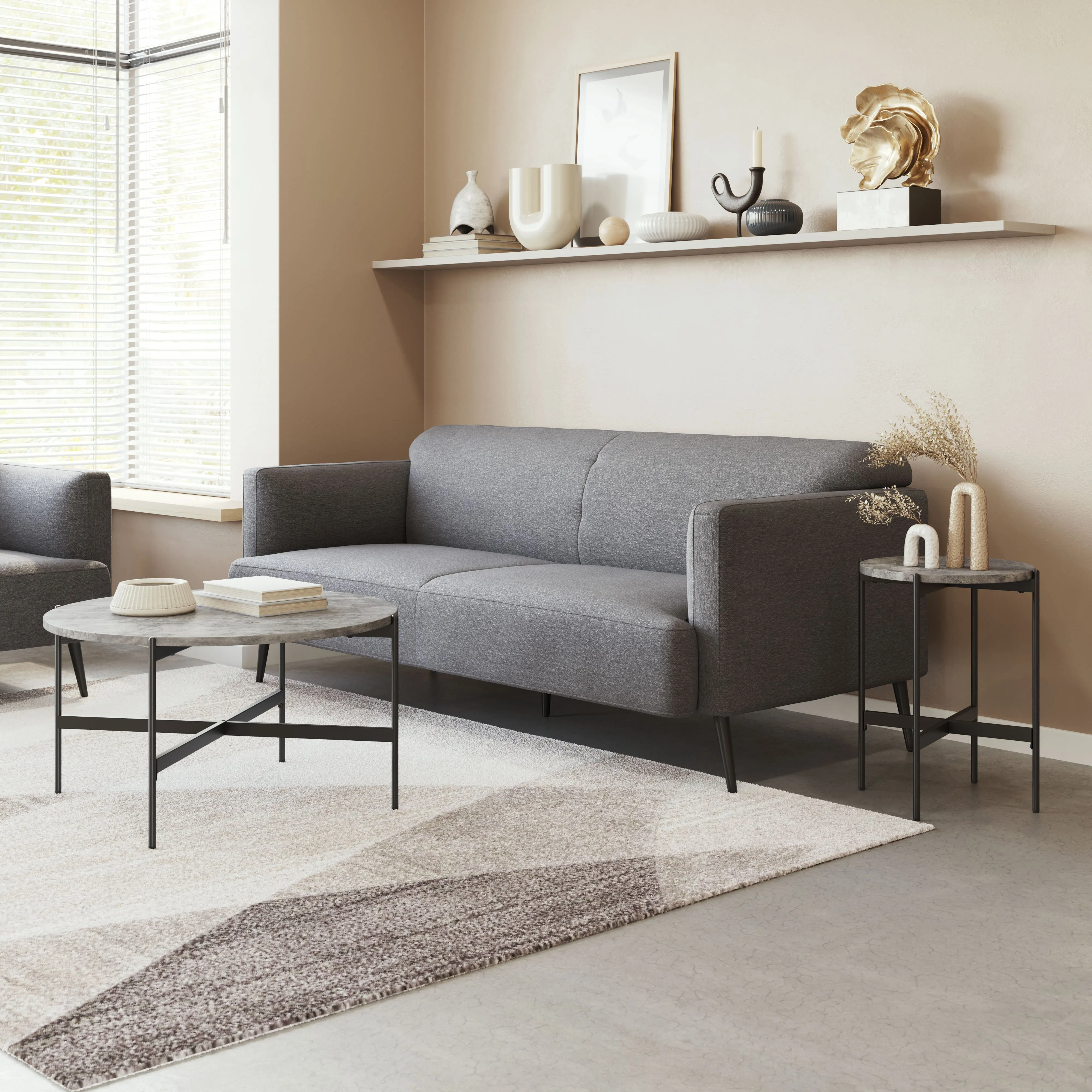 Amsterdam Sofa Slate Gray