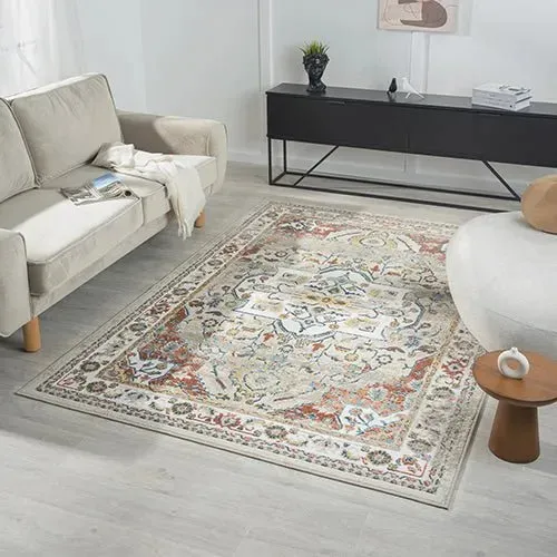 Avalon 82431IOR Ivory/Rust Rug