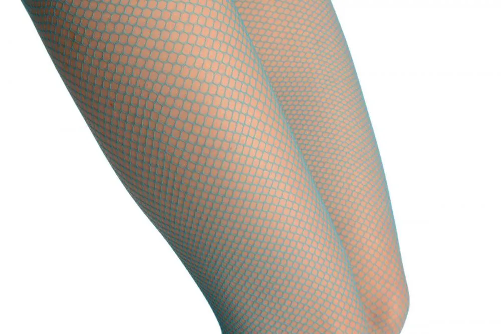 Azure Blue Fine Fishnet