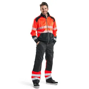 Blaklader 3558 Hi-Vis Full Zip Sweatshirt