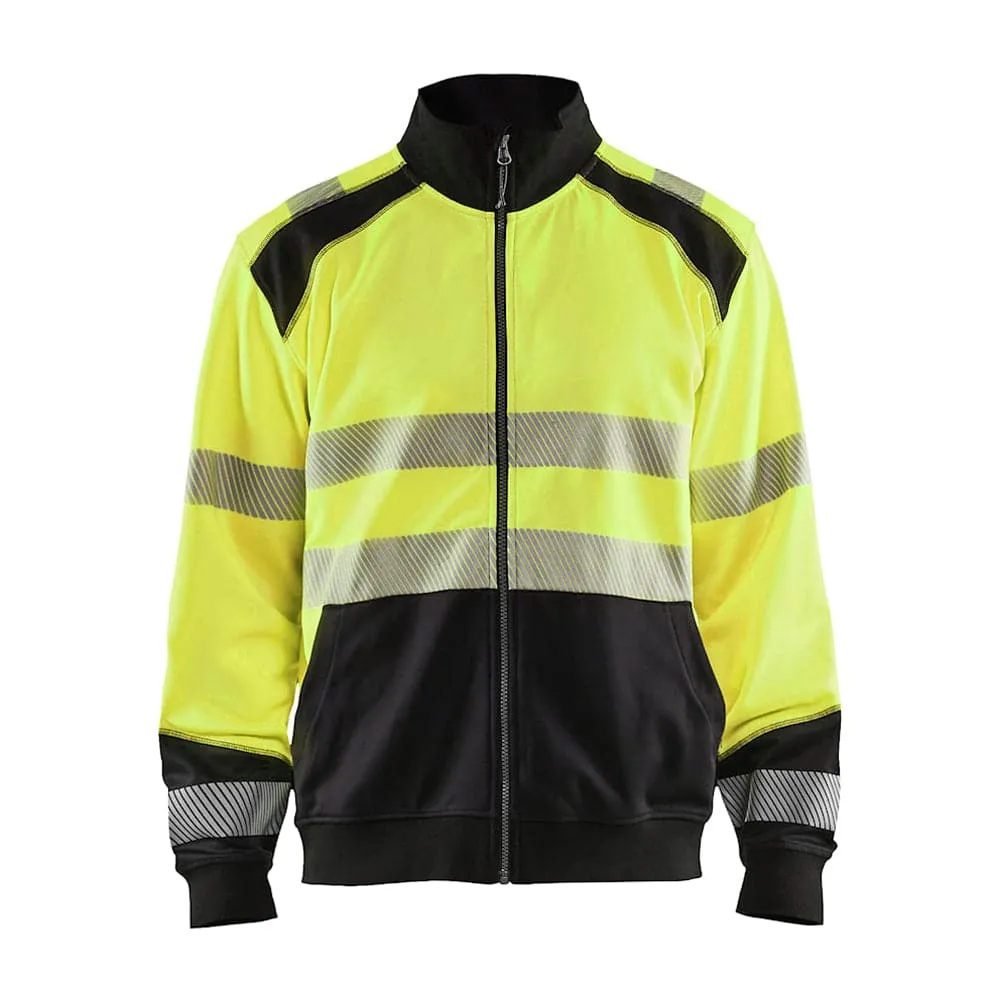 Blaklader 3558 Hi-Vis Full Zip Sweatshirt