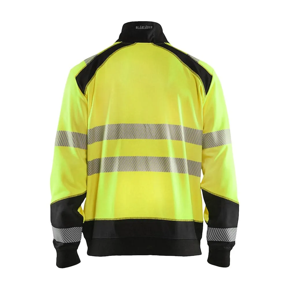 Blaklader 3558 Hi-Vis Full Zip Sweatshirt