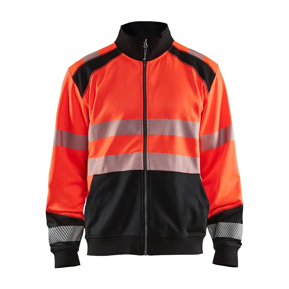 Blaklader 3558 Hi-Vis Full Zip Sweatshirt