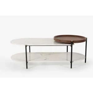 Breka Marble Top Coffee Table