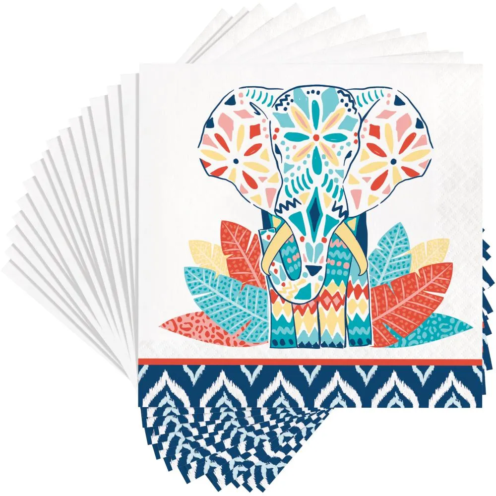 Bulk Boho Luncheon Napkins (192 per Case)