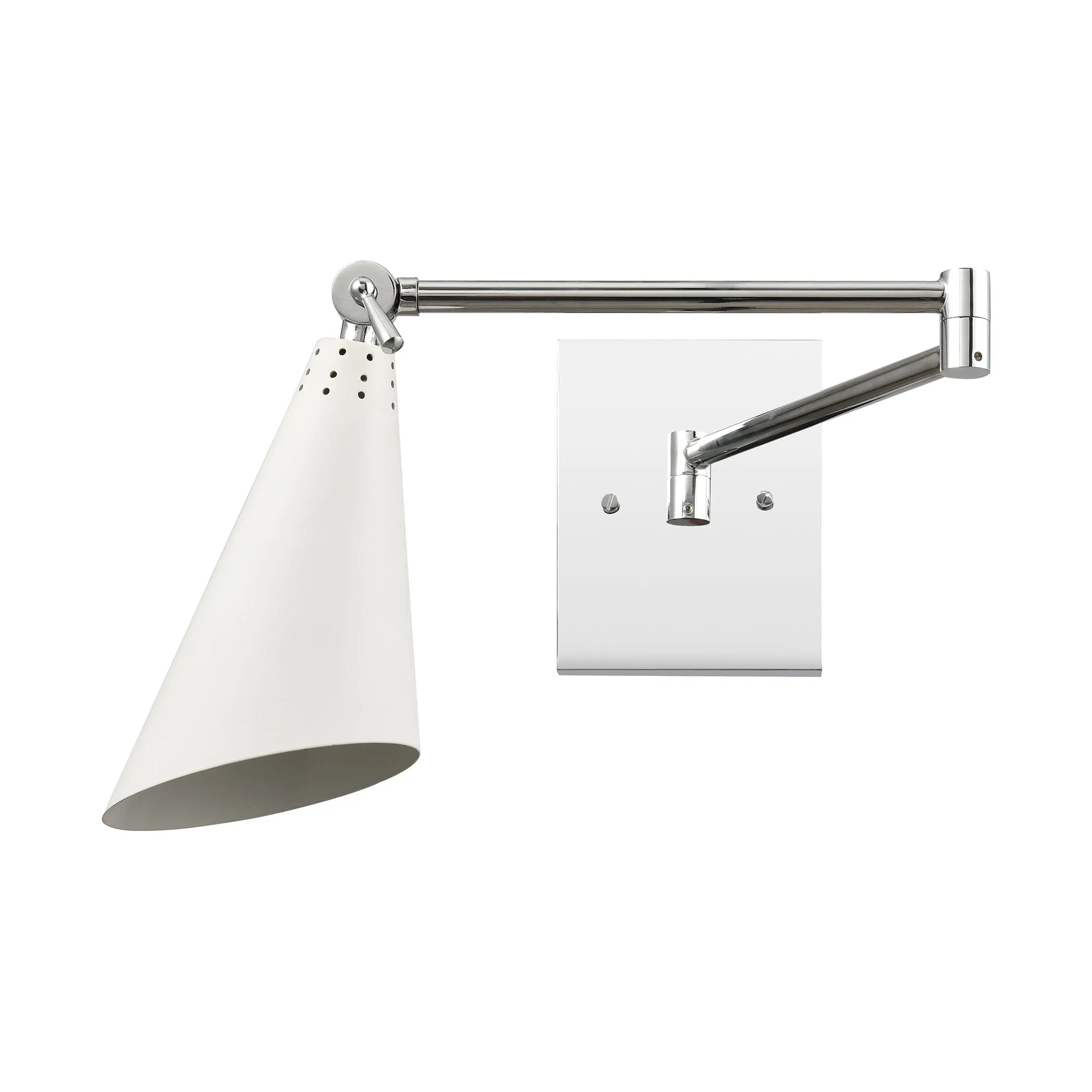 Calder 9" 1 Light Sconce in Polished Chrome