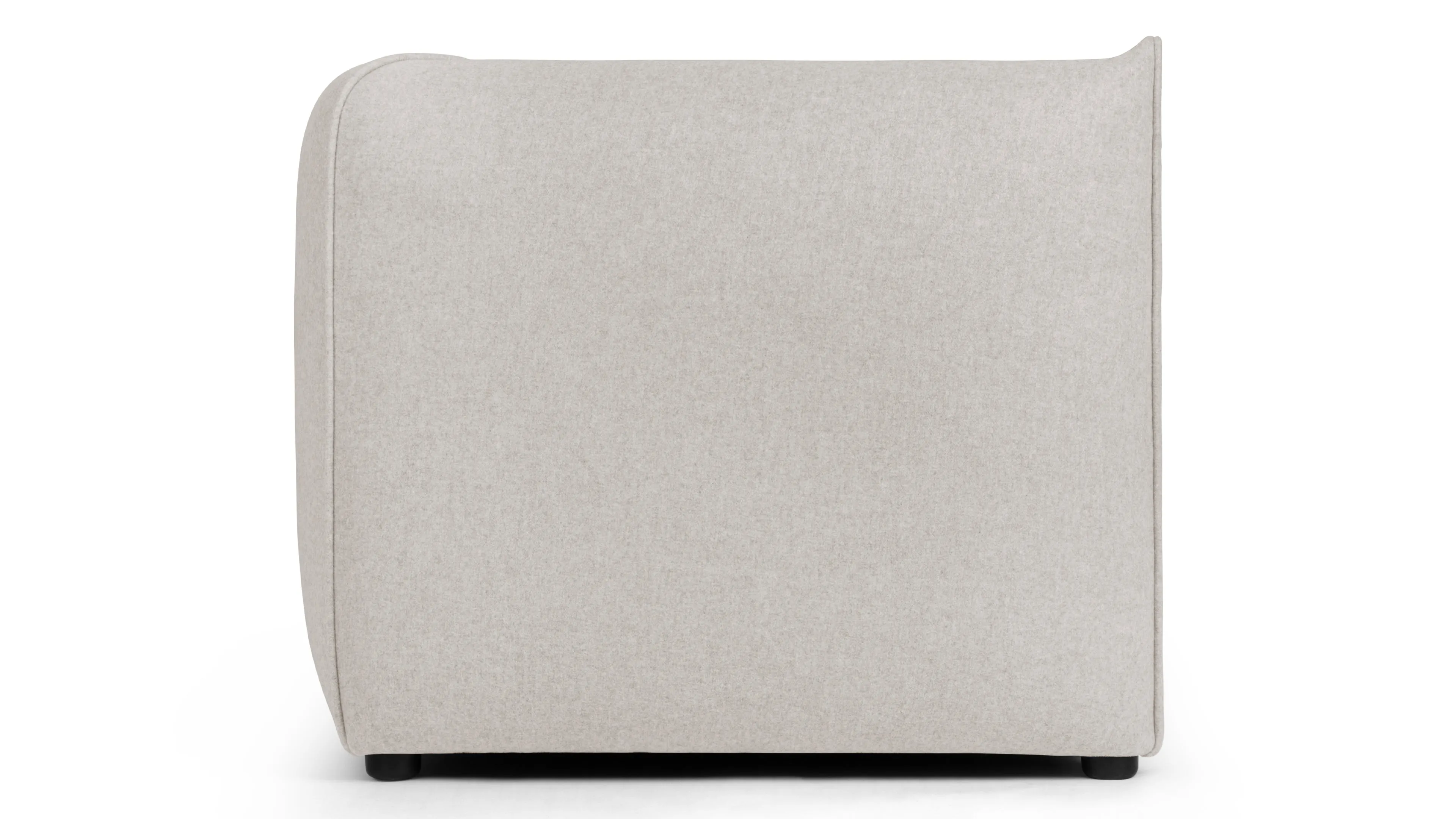 Casa - Casa Loveseat, Wheat Gray Cashmere Wool