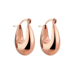 Cloudland Rose Gold Hoop Earring