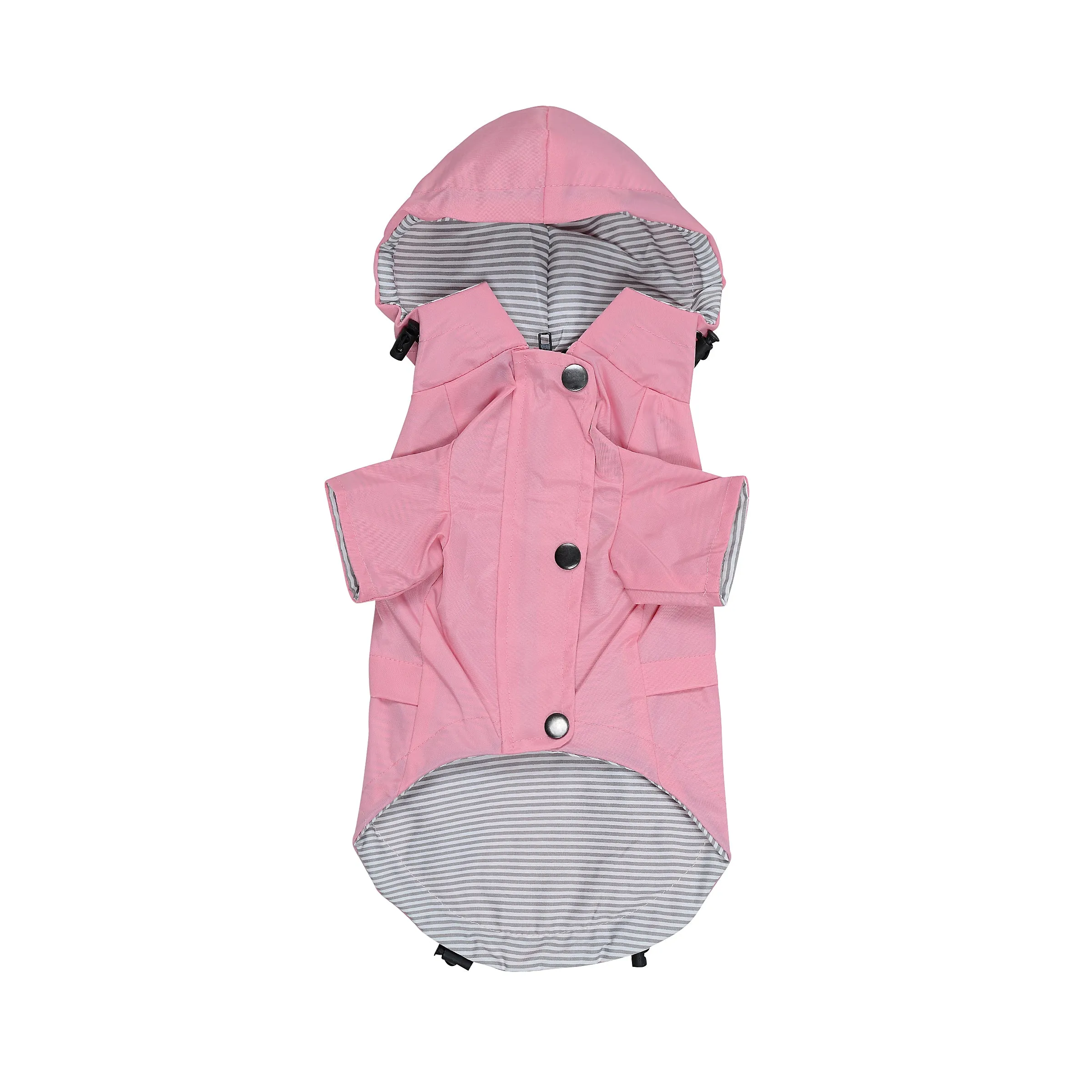 COCO & NERO Pink Dog Raincoat