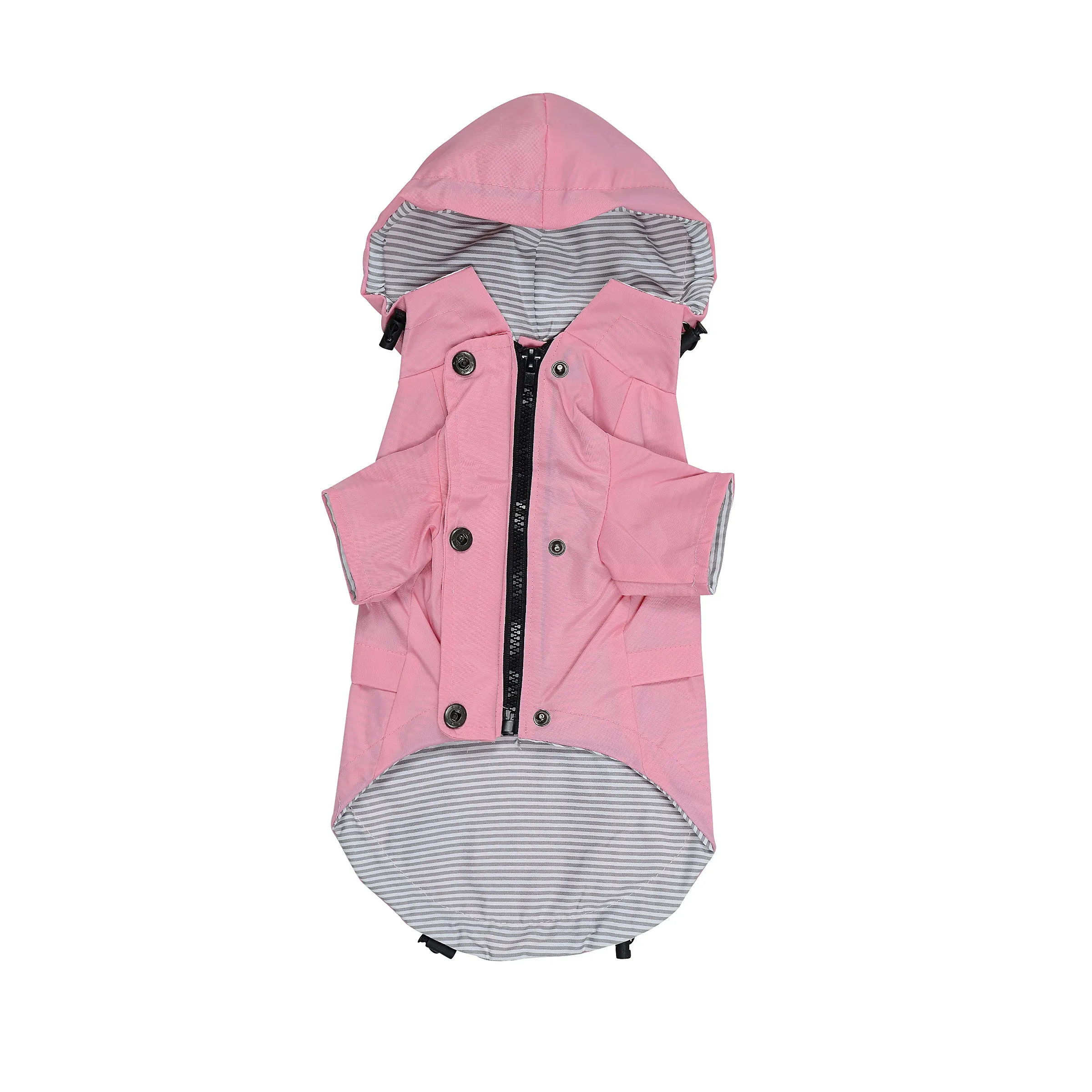 COCO & NERO Pink Dog Raincoat