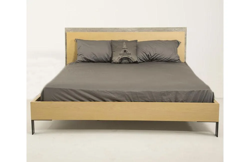 Conner Modern Bed Beige