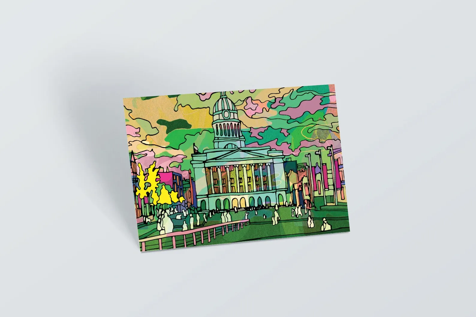 Council House Postcard