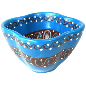 Dip Bowl Azure Blue encantada