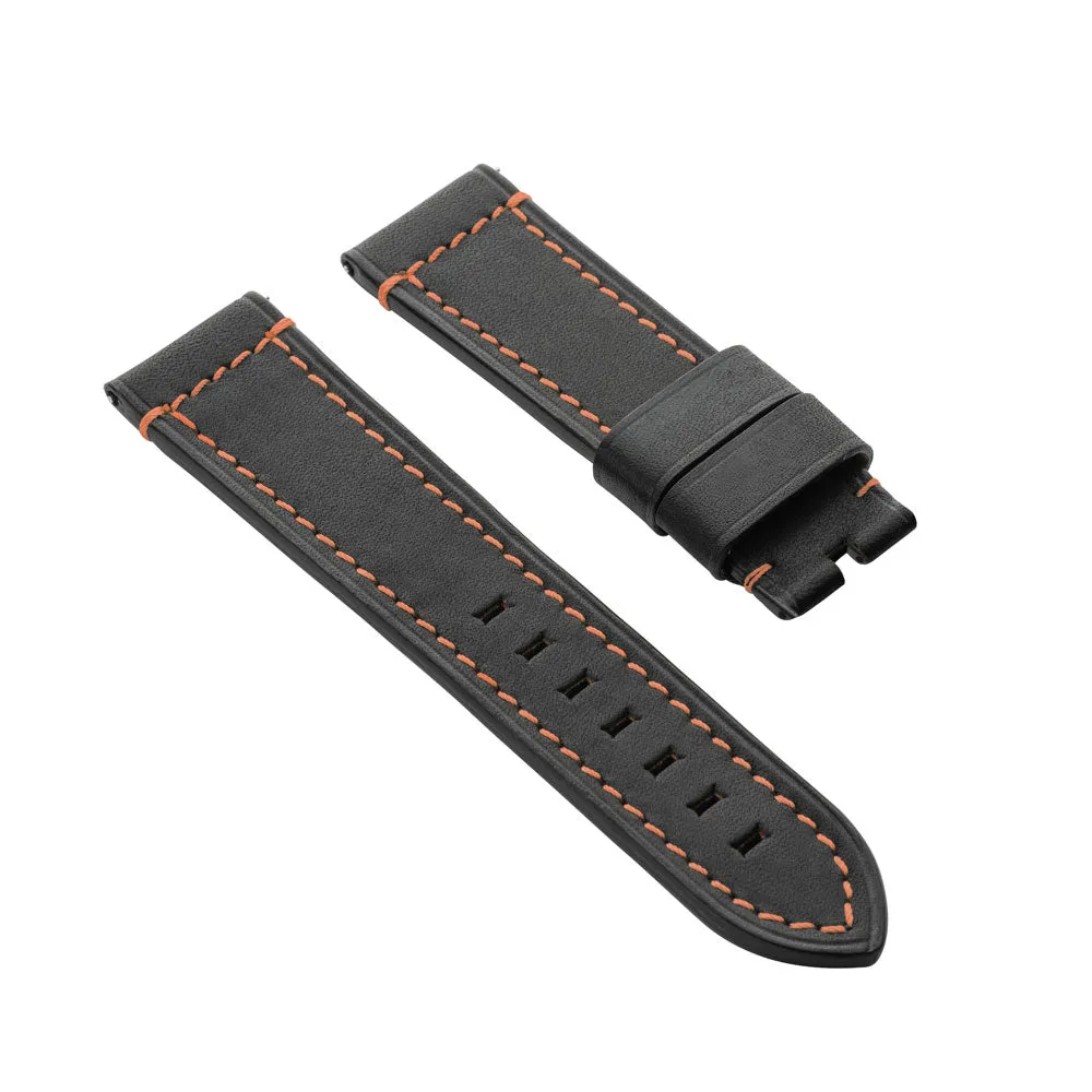 French Classic Hand-Made Leather Strap 23mm