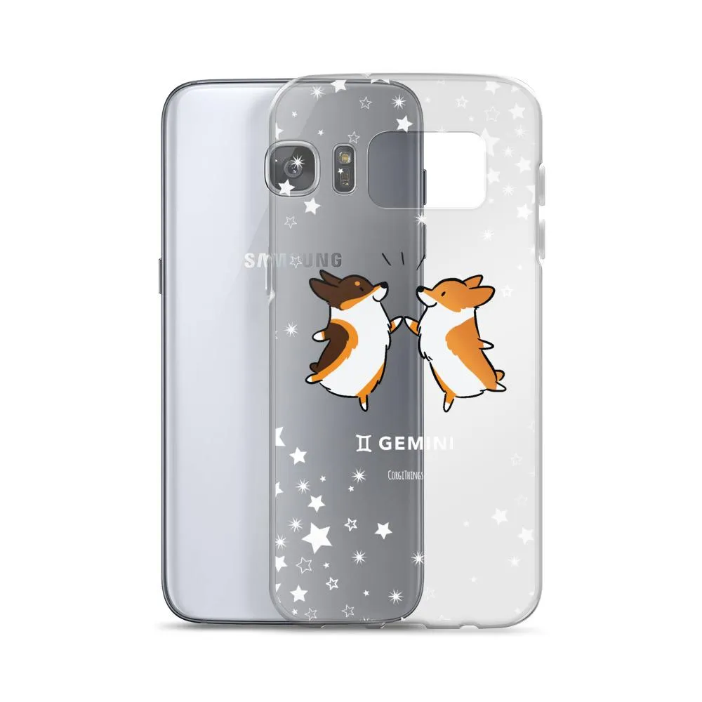 Gemini | Corgi Horoscope Samsung Phone Case