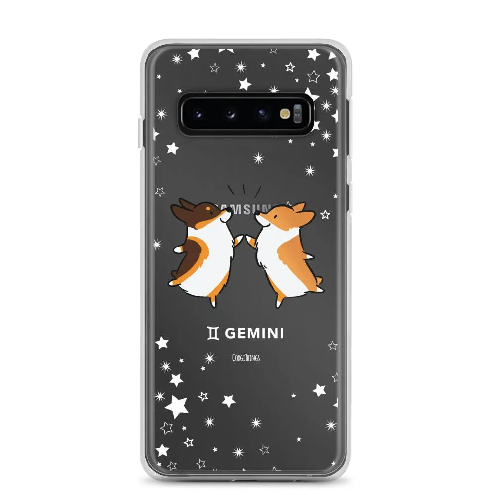 Gemini | Corgi Horoscope Samsung Phone Case