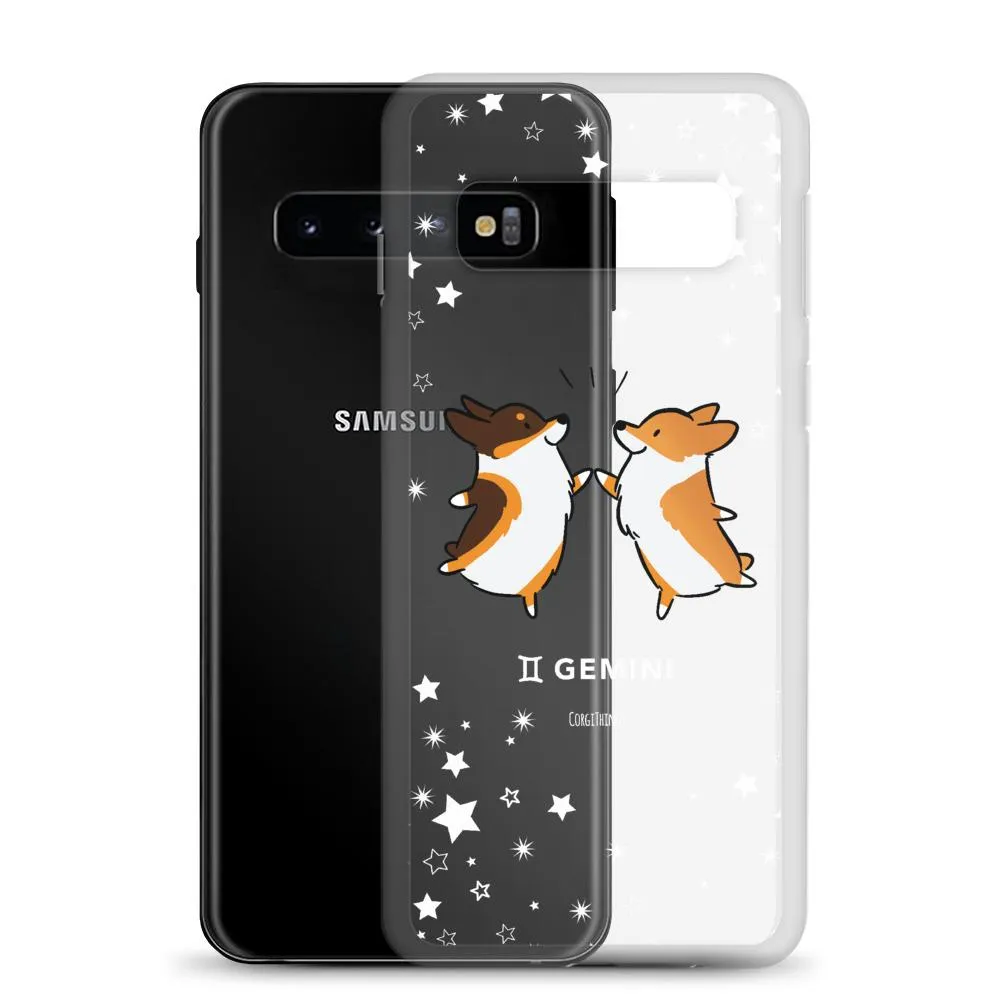 Gemini | Corgi Horoscope Samsung Phone Case