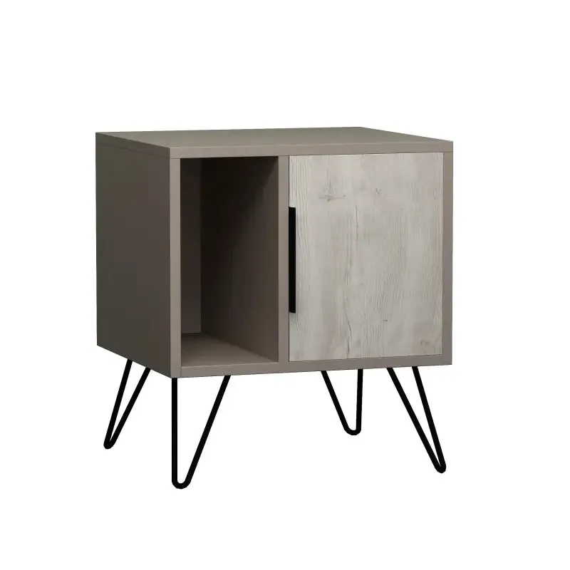 Glynn Modern Bedside Table Width Bedroom Furniture 50.2cm