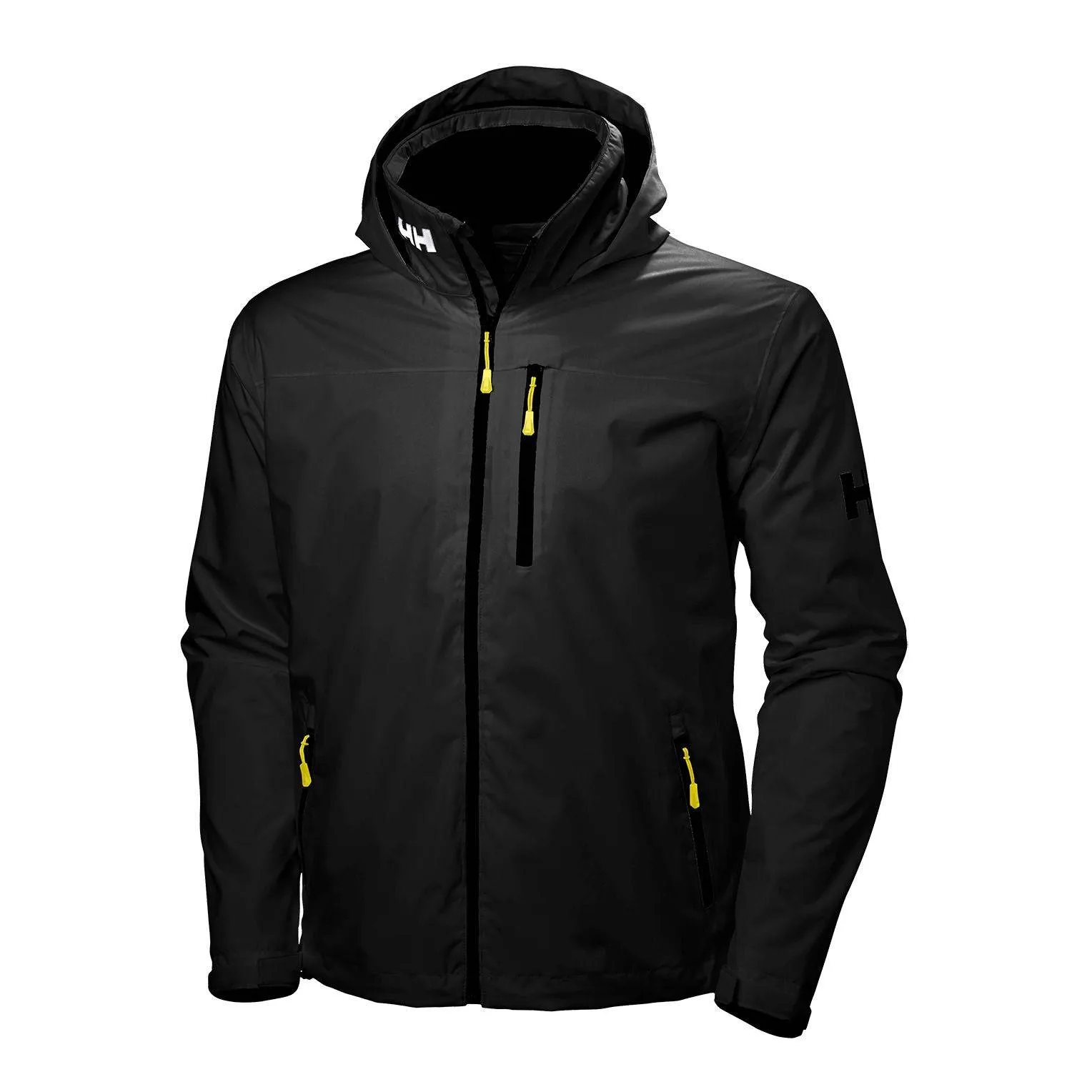 Helly Hansen Men's CREW HOODED JACKET in Black