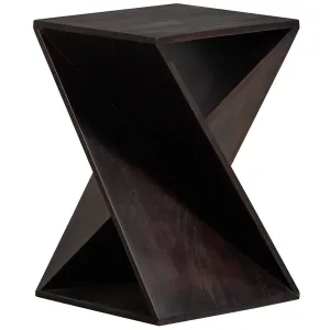 Ikem Dark Brown Side Table