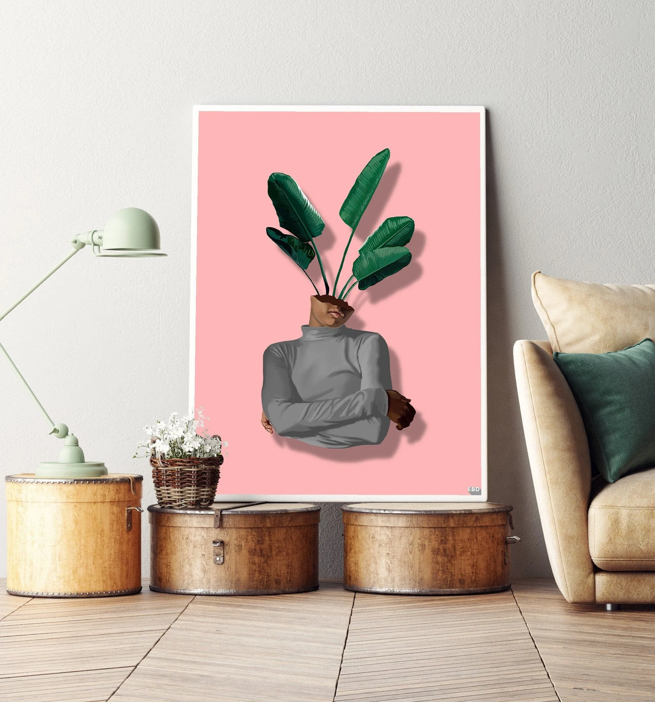 Jungle Head Fine Art Print