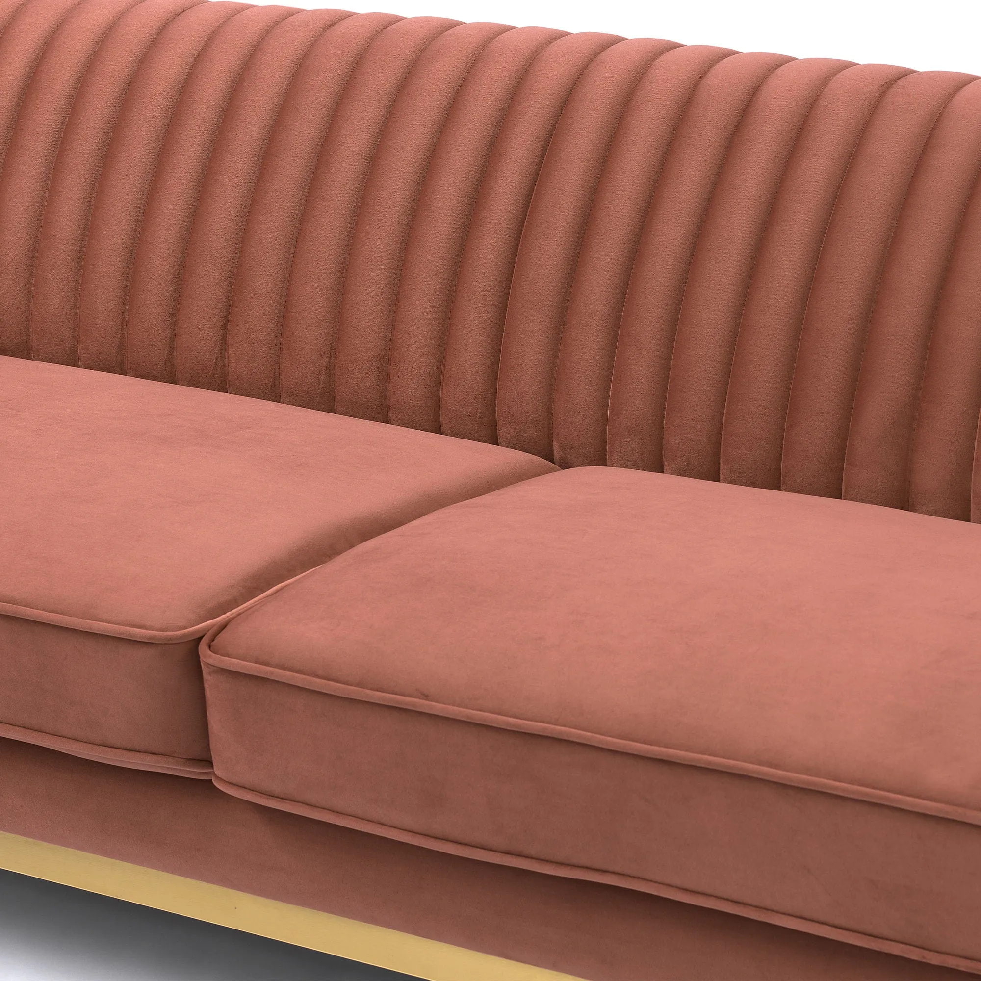 Liv - Modern Velvet Sofa