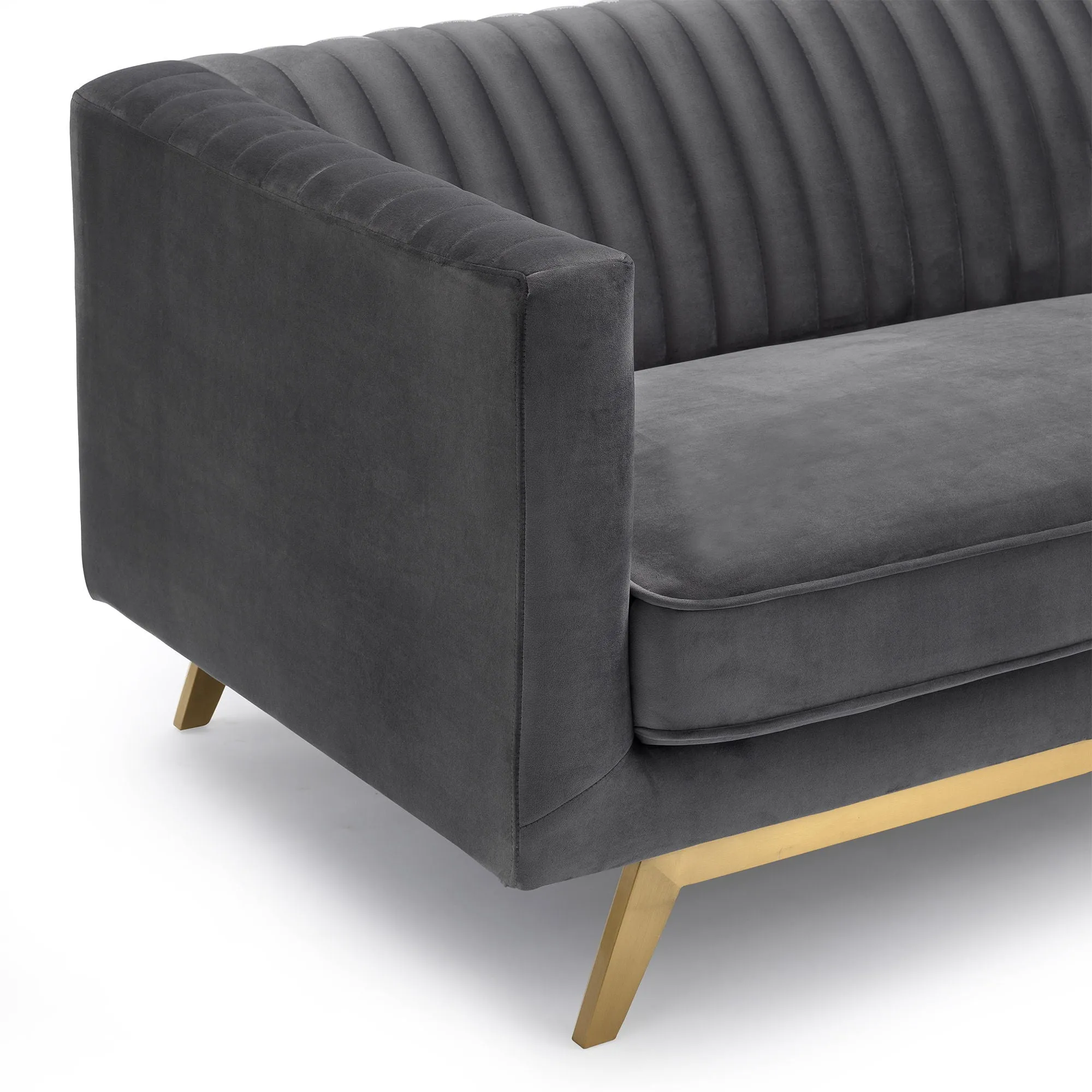 Liv - Modern Velvet Sofa