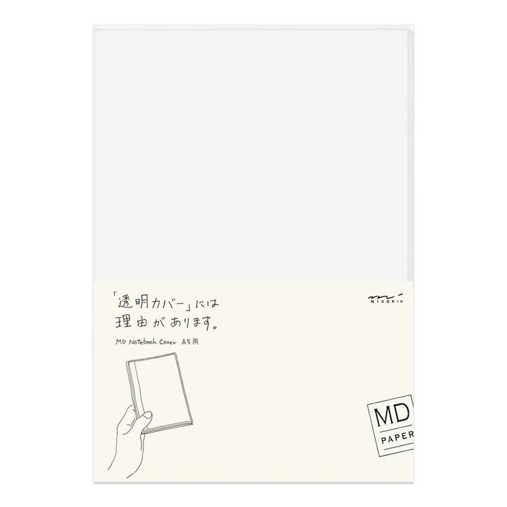 MD Paper Notebook Cover - Clear