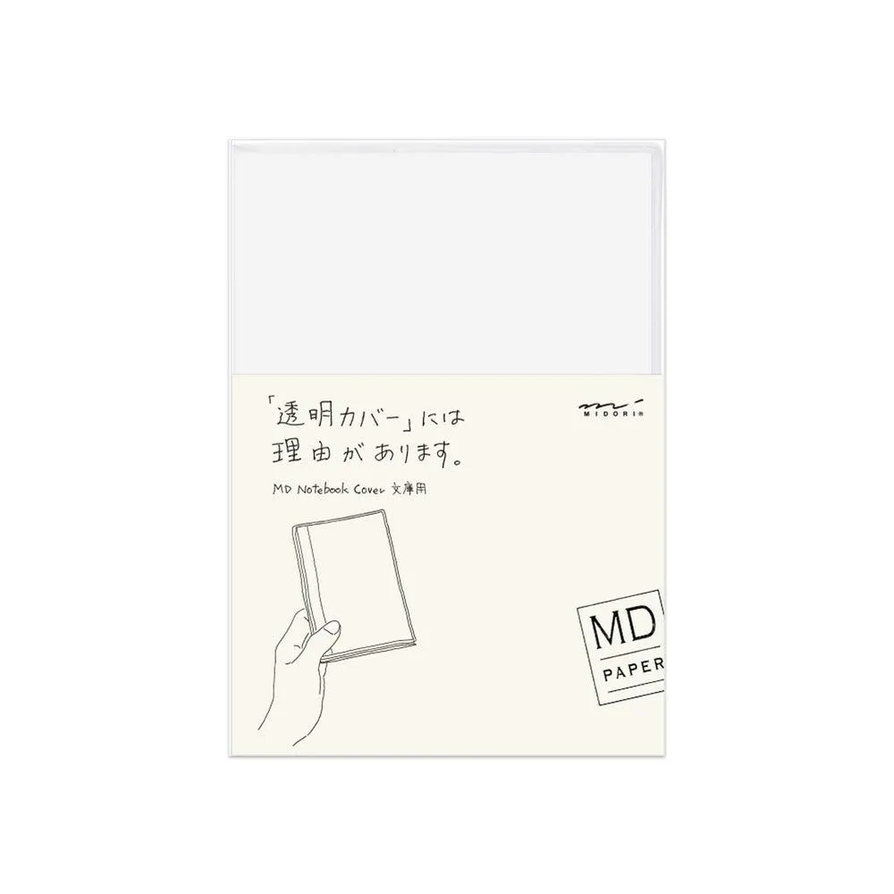 MD Paper Notebook Cover - Clear