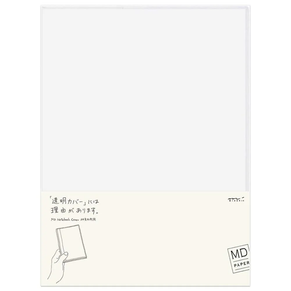 MD Paper Notebook Cover - Clear