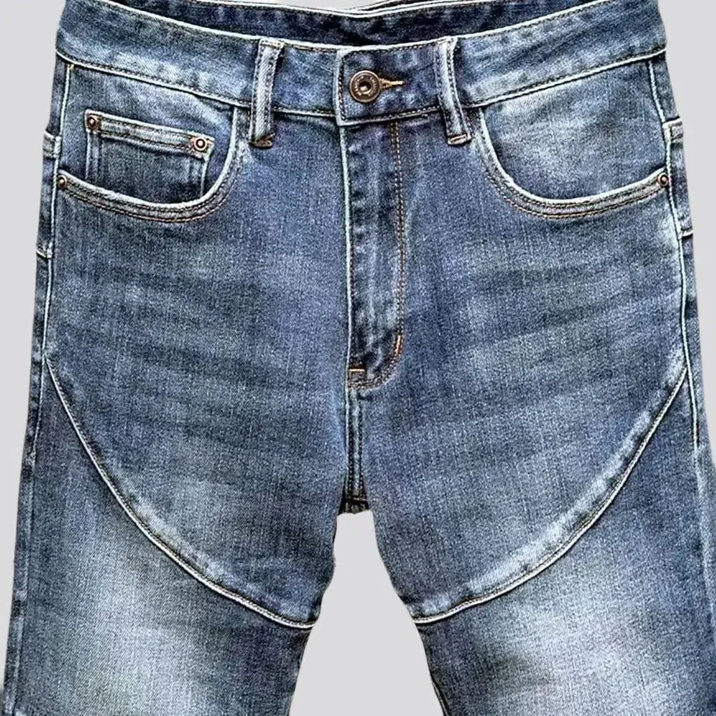 Medium wash men's vintage jeans