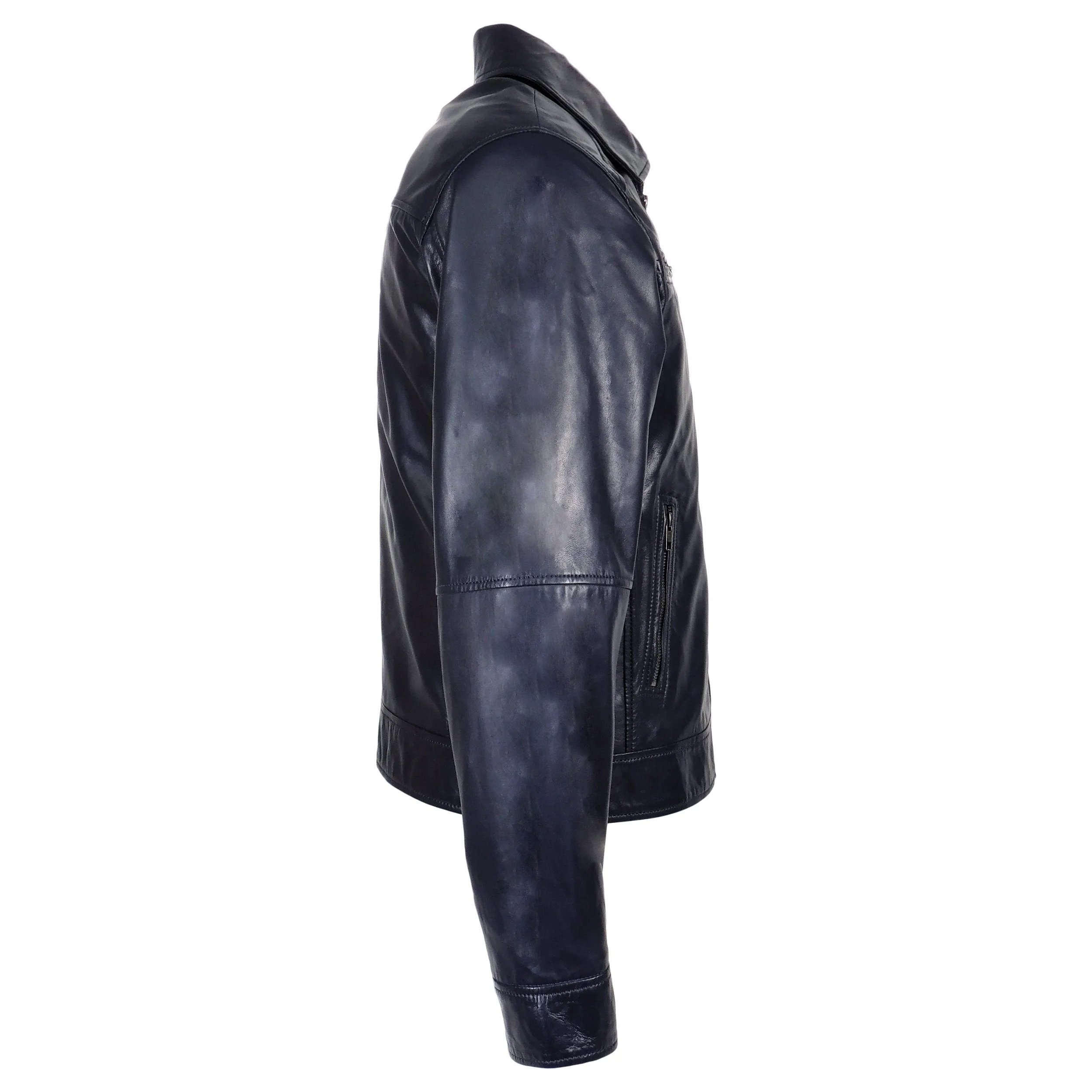 Mens Cameron Leather Jacket