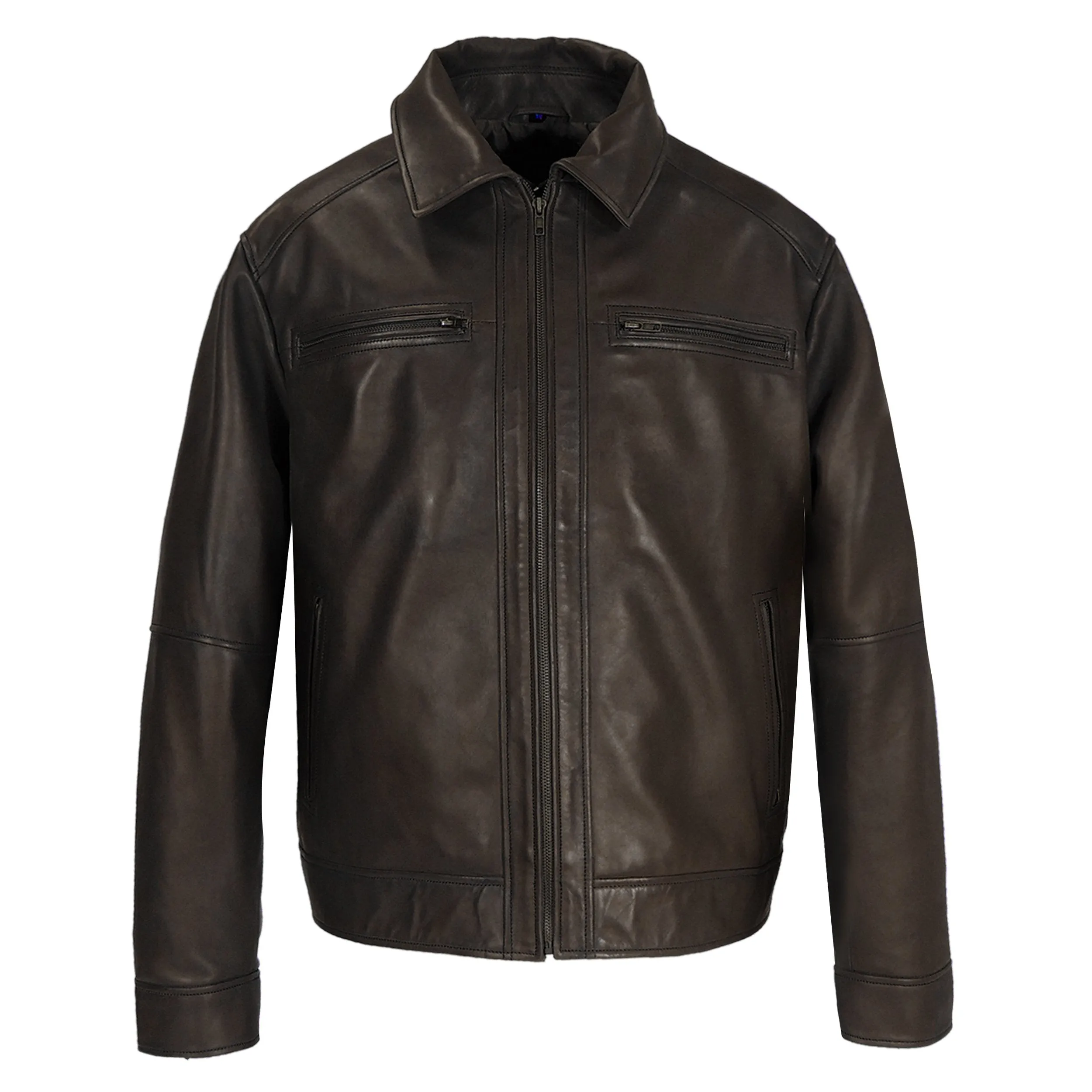 Mens Cameron Leather Jacket