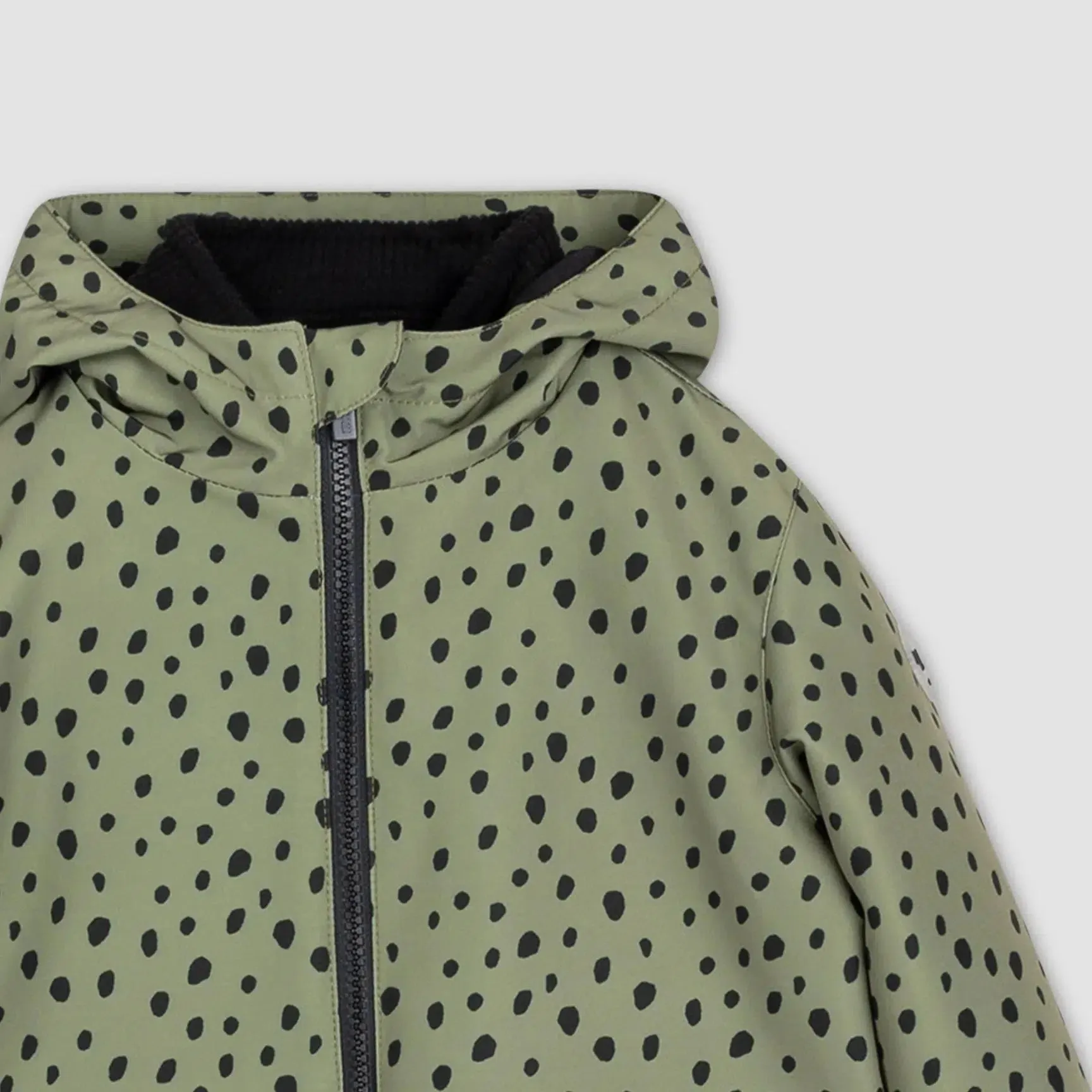 Miles - 3-in-1 Jacket - Green Dalmation