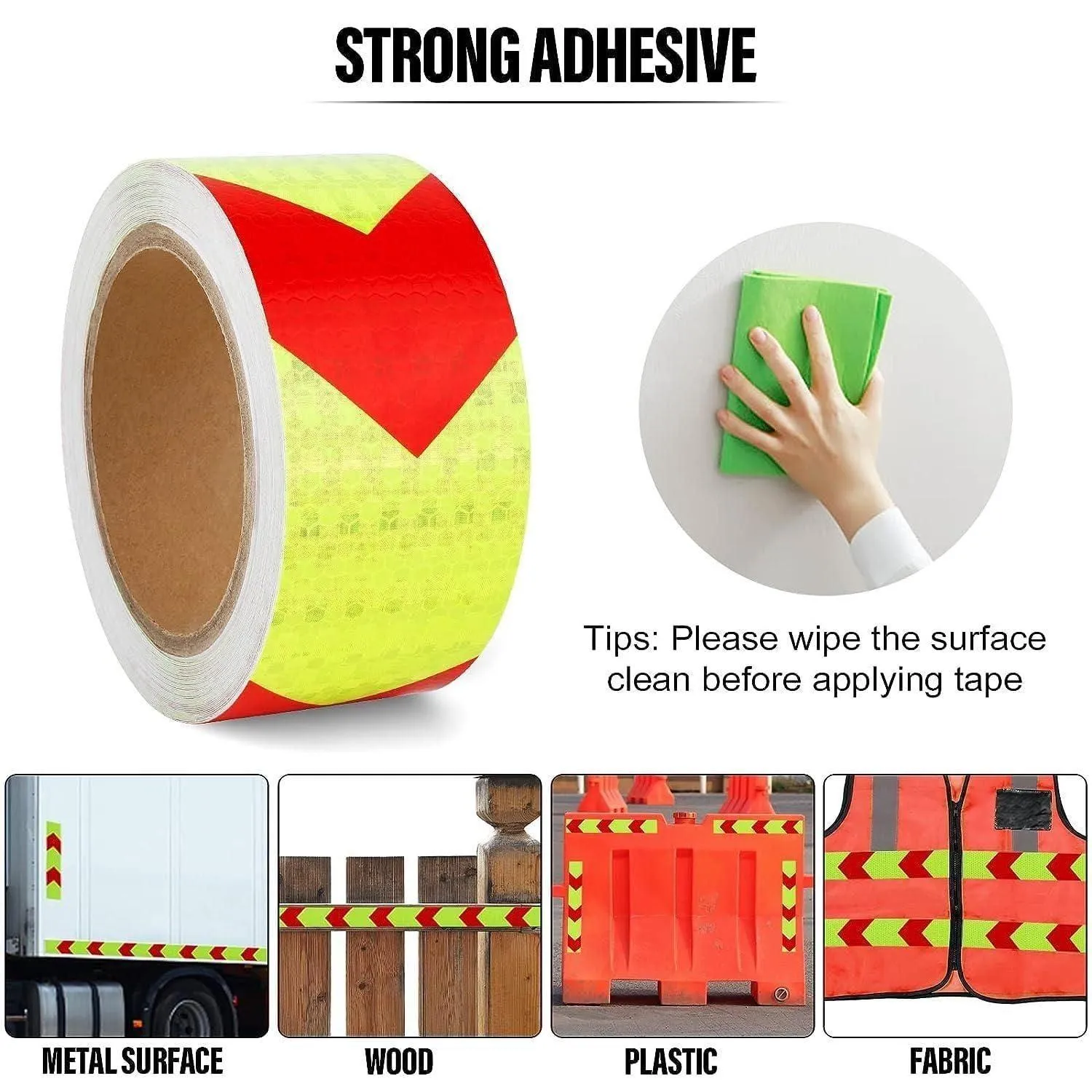 Outdoor or Industrial Marking Caution Warning Safety Adhesive Tape