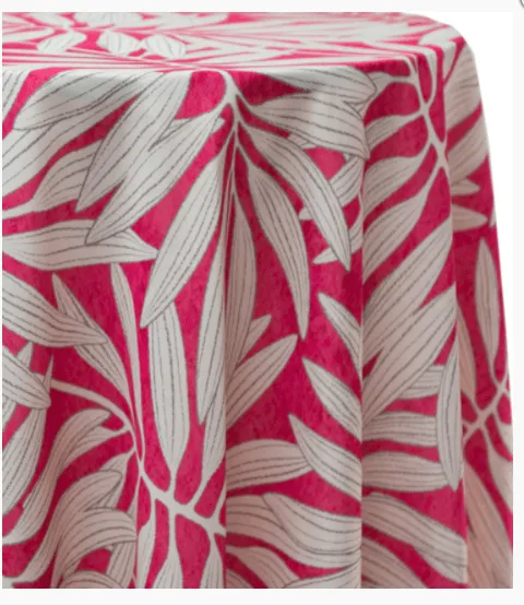 Oval Tablecloths with Prints