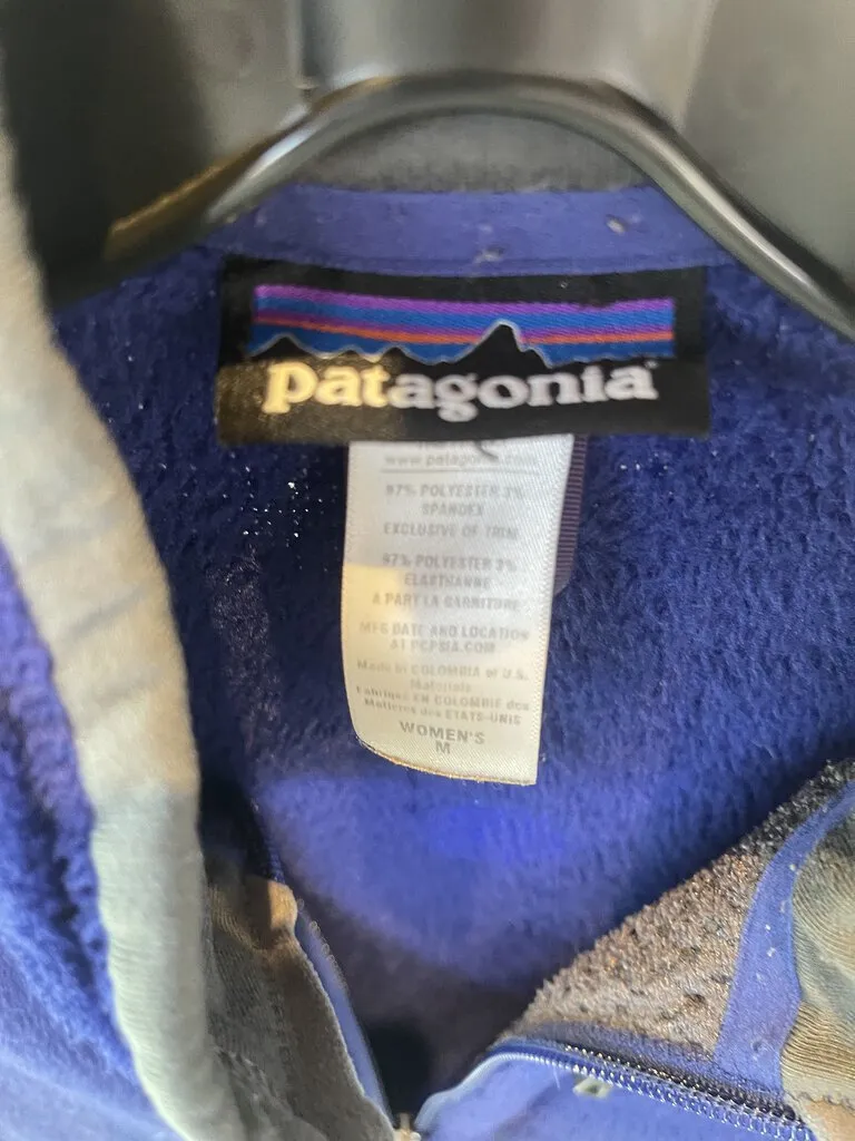 Patagonia W Fleece Jacket "R series" m blu