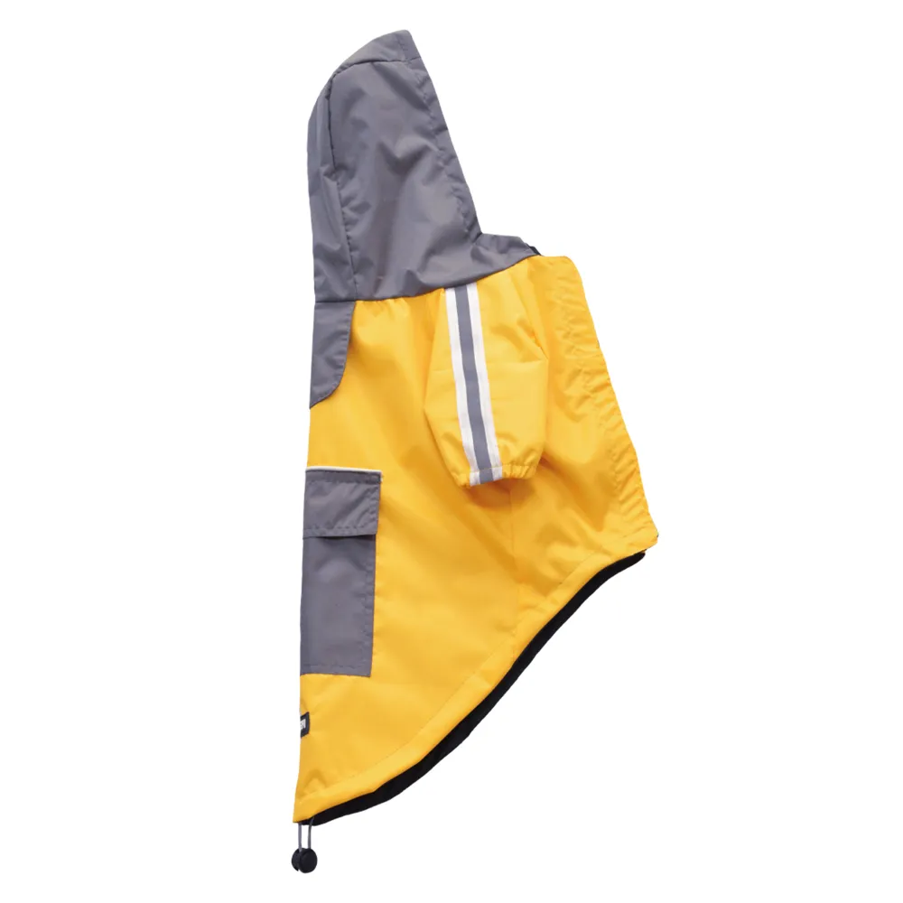 Pets Way TPU Rainstorm Raincoat for Dogs (Butterscotch)